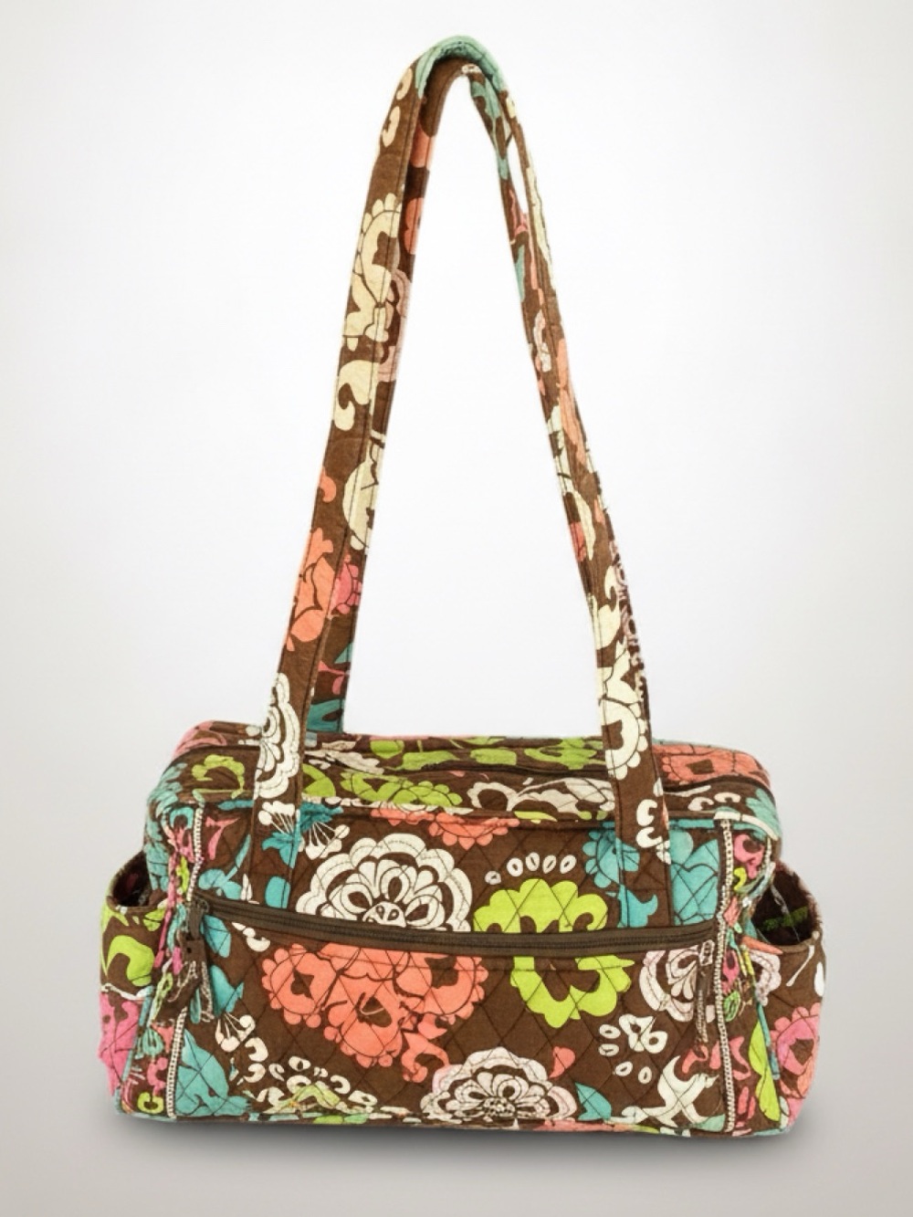 VERA BRADLEY Diaper Bag Tote Changing Pad Pockets